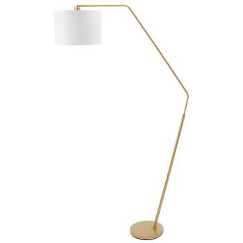 Elis 76" Floor Lamp - Gold - Safavieh.