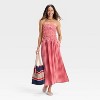 Women's Smocked Tube Top - Universal Thread™ - 3 of 3