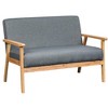 VYNXARIA 45" Gray living romm sofas Loveseat - 3 of 4