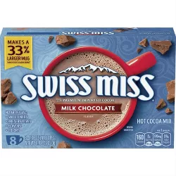 Swiss Miss Hot Cocoa Mix Milk Chocolate - 8ct