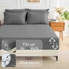 BAGOKIE 5/7 Pieces Bed in a Bag Comforter Set for All Season - 3 of 4