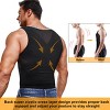 NEBILITY Compression Shirt for Men Slimming Undershirt Body Shaper Tank top for gynomastica Sleeveless Shapewear Vest Men - 4 of 4