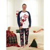 PATPAT Family Christmas Pjs Matching Sets Holiday Jammies Sleepwear Christmas Pajamas for Family Xmas Outfits with Socks - 2 of 4