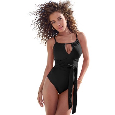 VENUS Womens Belted One-Piece