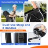 Tangkula 14-Way Golf Cart Bag Golf Club Bag with 14 Ways Organizer Divider Top 9 Zippered Pockets Cooler Bag Umbrella Holder Blue/Grey/Red - image 4 of 4