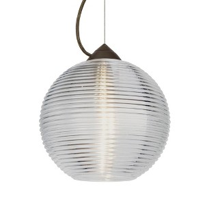Besa Lighting Kristall 8 1 - Light Pendant in  Bronze - 1 of 1