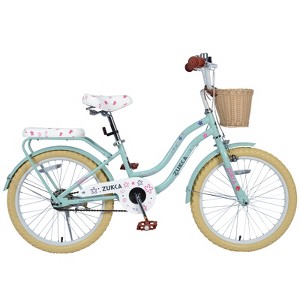Vynxaria 20 Inch Girls Bike with Basket, 7-10 Years Old, Single Speed, Steel Frame, No Training Wheels - 1 of 4