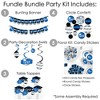 Big Dot of Happiness 2025 Blue Graduation Party Supplies - 387 Piece Decoration Kit - Fundle Bundle - 2 of 4