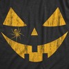 Womens Scary and Funny Pumpkin Face Tees Halloween Jack O Lantern Tees for Womens - Crazy Dog Women's T Shirt - 2 of 4