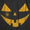 Mens Scary and Silly Pumpkin Face T Shirts Funny Halloween Jack O Lantern Smile Tees For Guys - Crazy Dog Men's T Shirt - image 2 of 4