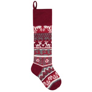 C&F Home Winter Reindeer Stocking - 1 of 4