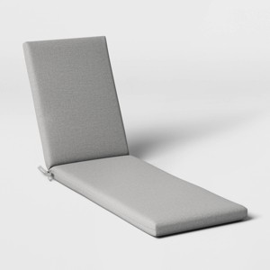 78"x24" Woven Outdoor Chaise Lounge Cushion - Threshold™ - 1 of 4
