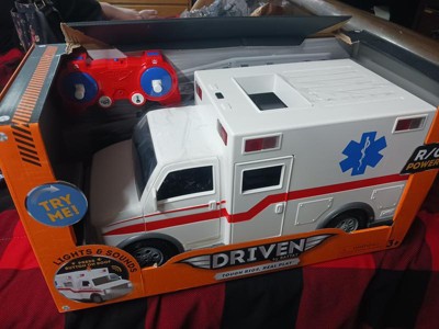 Toy store ambulance target