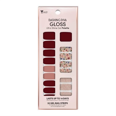 Dashing Diva Gloss Gel Strip - Wildflower - 32ct