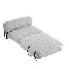 Dexmalle Foldbable Bean Bag Lounge Chair,Light Gray - 3 of 4