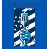 "In Tailgating We Trust" American Flag And Spatula Adult Short Sleeve Tee - 2 of 2