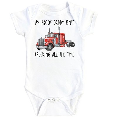 Trucker Red Proof - Baby Boy Girl Clothes Infant Onesie® Funny Cute Newborn GS1