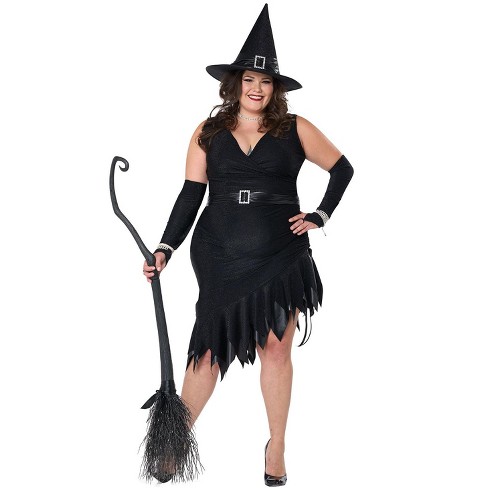 Plus size witch clearance costumes