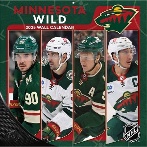 NHL Minnesota Wild 2025 12"x12" Team Wall Calendar - 1 of 4