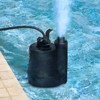 VEVOR Utility Pump, 1/3 HP, 2450 GPH High Flow, 30 ft Head, Sump Pump Submersible Water Pump Portable Utility Pump with 10 ft Long Power Cord - 2 of 4
