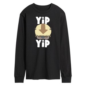 Men's - Avatar: The Last Airbender - Cute Appa Yip Yip Long Sleeve Graphic T-Shirt - 1 of 4