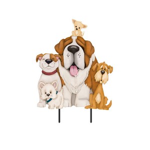 Briarwood Lane Everday Metal Art 29x17 Dogs Spoiled Here For Everday Metal Art - 1 of 3