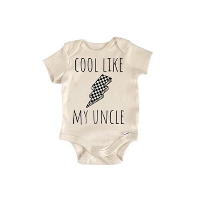 Retro Uncle Lightning - Baby Boy Girl Clothes Infant Onesie® Funny Cute Newborn GS1