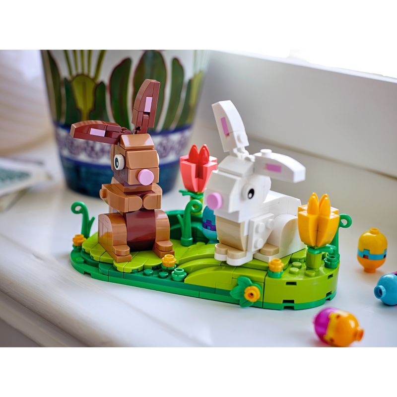 LEGO Easter Rabbits Display 40523 Building Toy Set, 3 of 8