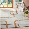 Modern Art MDA618 Hand Tufted Indoor Area Rug - Multi - 4'x6' - Safavieh. - 2 of 4