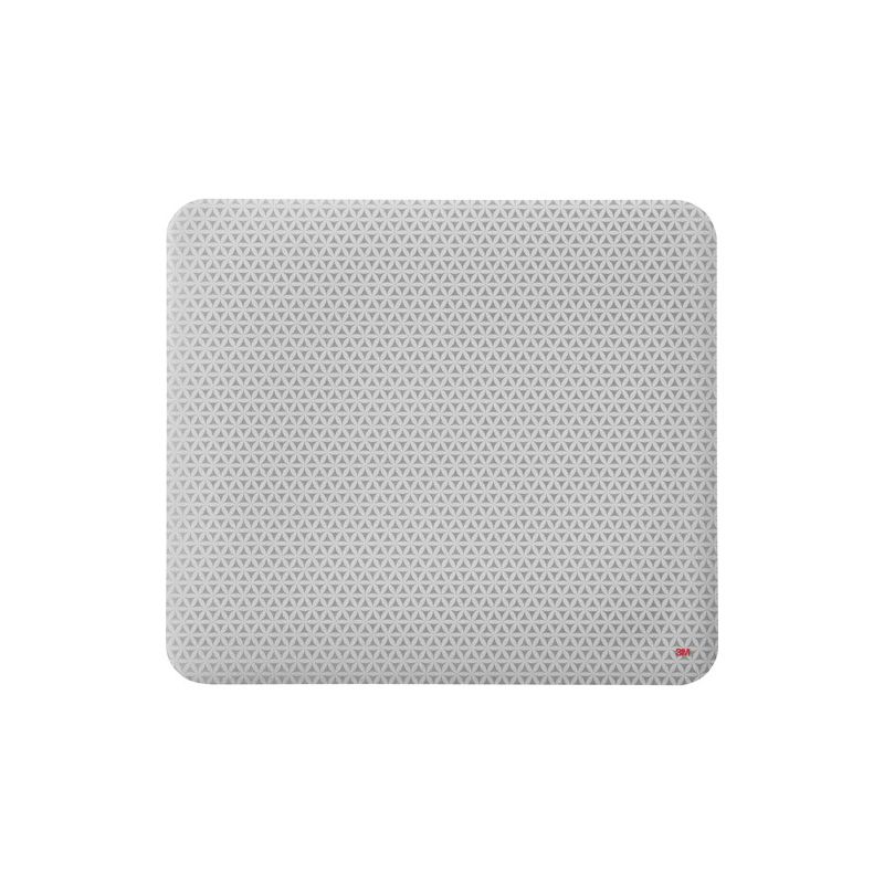 3M Precise Mouse Pad with Gel Wrist Rest - Gray Bitmap - 8" Dimension - Foam, 1 of 4