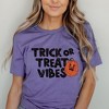 Simply Sage Market Women's Trick Or Treat Vibes Pumpkin Short Sleeve Graphic Tee - 2 of 4