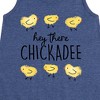 Girls' - Instant Message - Hey There Chickadee Graphic Sleeveless Aline Dress - 2 of 4