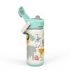 Zak Designs Antimicrobial 14oz Stainless Steel Double Wall Vacuum Beacon Water Bottle - 4 of 4