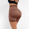 Feelingirl Women's Front Zipper Butt Lifter Tummy Control Shapewear Shorts - 2 of 4