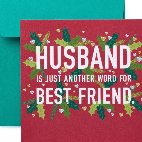 Best Friend Christmas Greeting Card For Husband Target