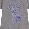 Girls' - Hey Arnold! - 3D Arnold Graphic Short Sleeve Fleece Dress - 2 of 4