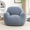 Grungis Bean Bag Chair,Beanbag Chair with Memory Foam,Adult Lounge Sofa,Comfy Couch for Living Room Bedroom - 2 of 4