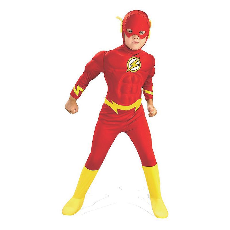 Rubie's Boys' DC Comics Flash Muscle Chest Costume, 1 of 2