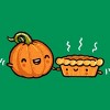 Junior's Design By Humans Pumpkin & Pie By walmazan T-Shirt - 2 of 3