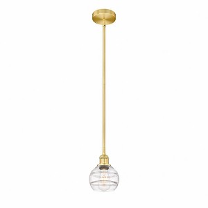 Rochester - 1 Light Stem Hung Mini Pendant In Industrial Style-7.38 Inches Tall and 5.88 Inches Wide - 1 of 1