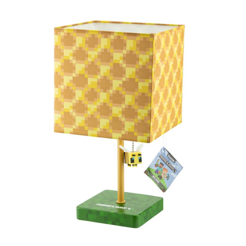Minecraft Honeycomb Bee Table Lamp, 1 of 9