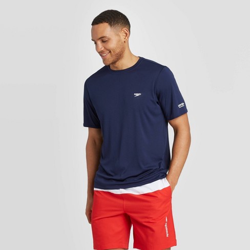 Men's Slim Fit Long Sleeve Rash Guard Swim Shirt - Goodfellow & Co™ White L  : Target
