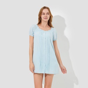 Women's Puff Cap Sleeve Mini A-Line Dress - Wild Fable™ - 1 of 3