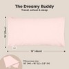 KeaBabies Buddy Toddler Pillow with Pillowcase, 10x18 Buddy Pillow for Toddler, Soft Kids Pillow for Sleeping, Travel, Age 2-5 - 3 of 4