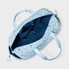 Girls' Quilted Floral Duffel Bag - art class™ Blue - 3 of 4