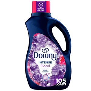 Downy Intense Floral Liquid Fabric Softener - 77oz - 1 of 4