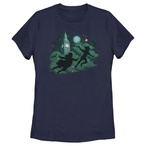 Women's Peter Pan & Wendy Flight Silhouettes T-Shirt - 1 of 4