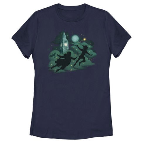 Women's Peter Pan & Wendy Flight Silhouettes T-Shirt - image 1 of 4