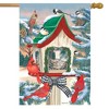 Briarwood Lane Winter House Flag 40x28 For Outdoor Snowy Birdhouse For Winter House Flag - 2 of 4