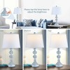ROTTOGOON Touch Control Table Lamp Set of 2, 3-Way Dimmable Bedside Lamps with 2 USB Charging Ports for Living Room, Bedroom - Blue Washed White - 2 of 4
